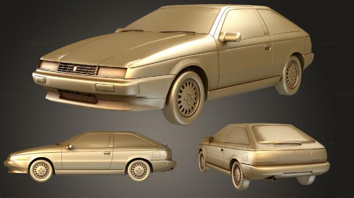 Автомобили и транспорт (Исузу Пьяцца JR120, CARS_2008) 3D модель для ЧПУ станка
